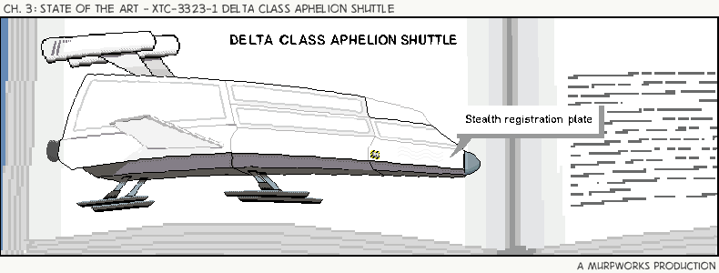 XTC-3323-1 Delta Class Aphelion Shuttle