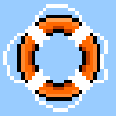 pixel life ring image