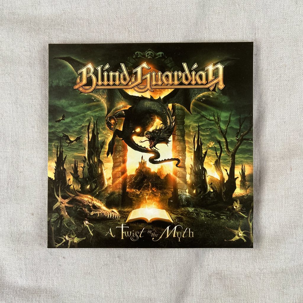 murpworks - musicfan6160 - hic sunt dracones - "A Twist in the Myth" CD album cover by Blind Guardian image