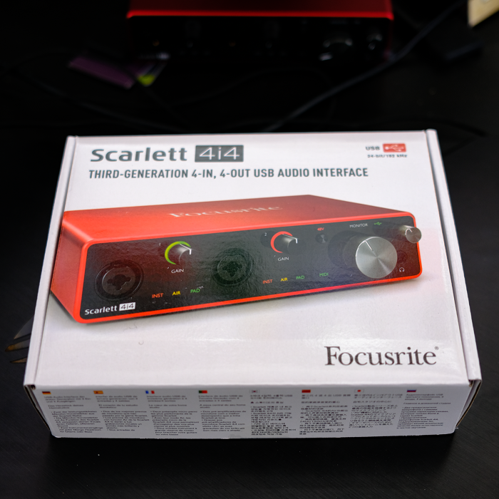 musicfan6160 - A New Direction for musicfan6160 - focusrite Scarlett 4i4 1 image