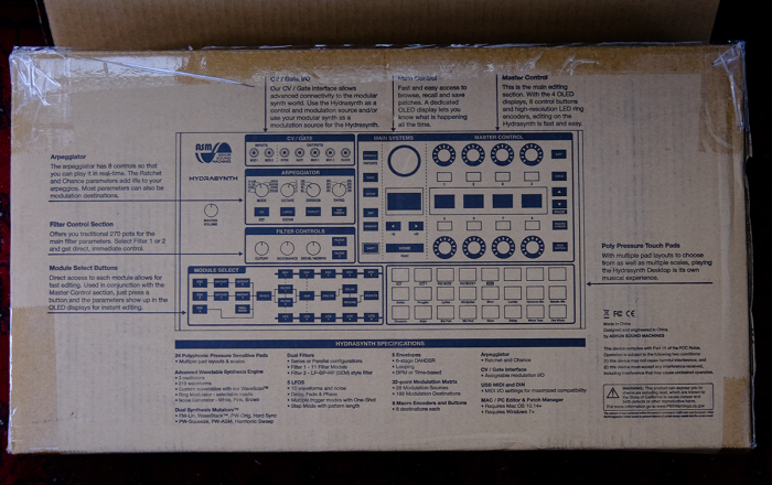 musicfan6160 - A New Direction for musicfan6160 - Hydrasynth box 14 image