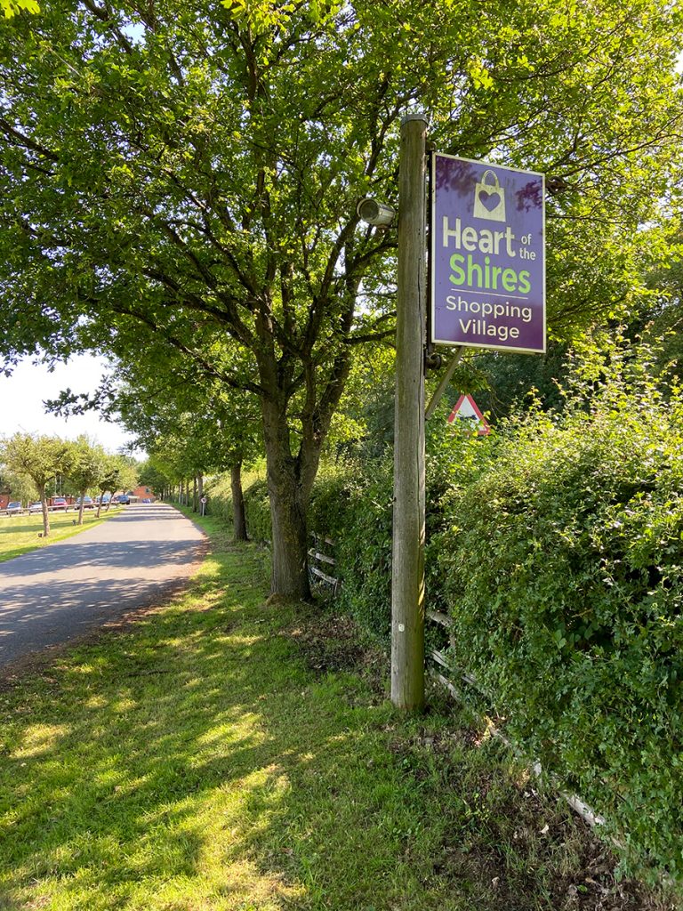 murpworks - The Tales of Silverdale - Marina Days - The Heart of the Shires sign image