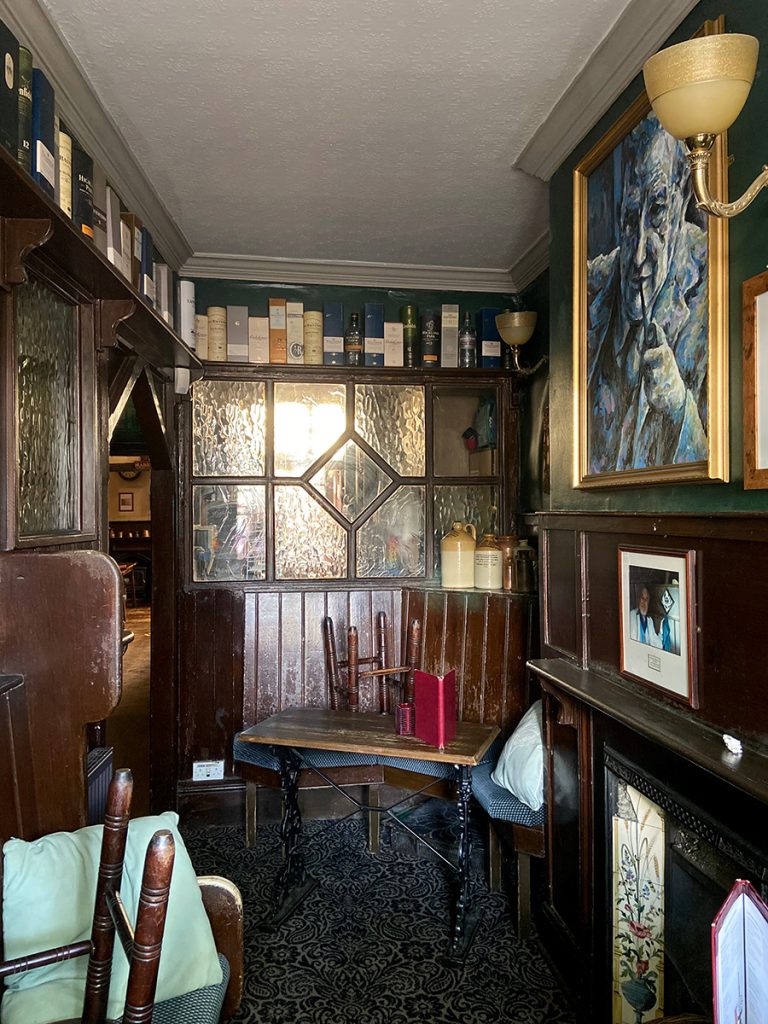 murpworks - The Tales of Silverdale - In Honour of JRR Tolkien - The Eagle and Child pub interior image