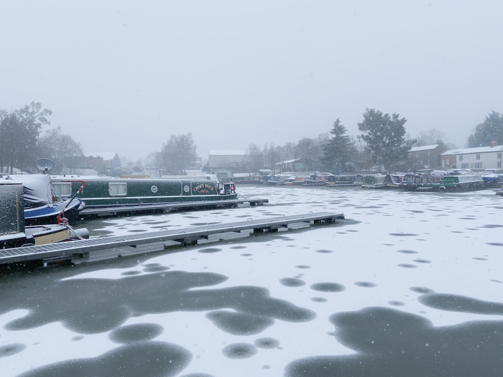 murpworks - The Tales of Silverdale - View of Marina in snow image