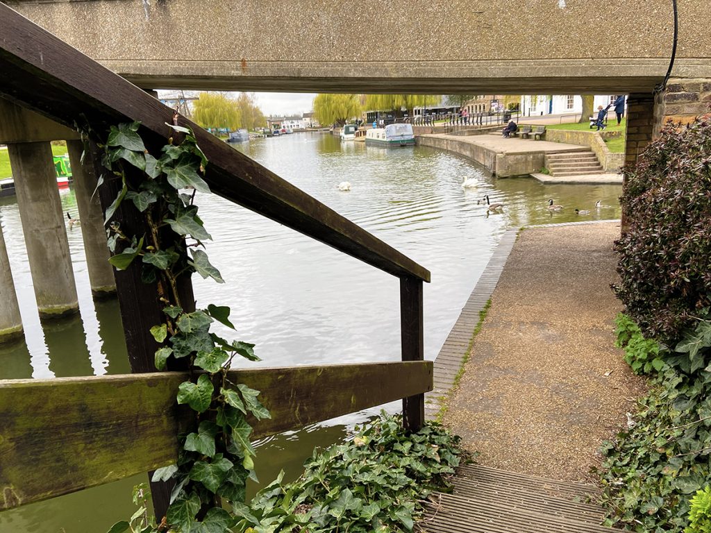 murpworks - The Tales of Silverdale - To Be Somewhere Else - Under the bridge over the river Great Ouse at Ely image