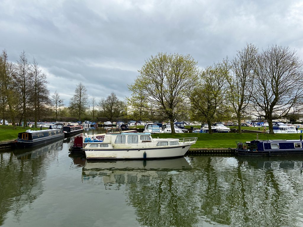 murpworks - The Tales of Silverdale - Ely Marina entrance on the river Great Ouse at Ely image